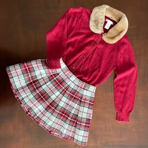 Janie & Jack toddler girl holiday outfit